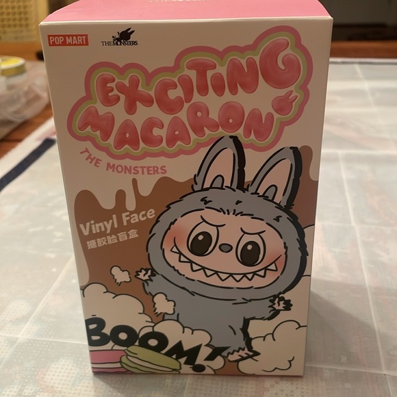 Sealed Lychee Berry Exciting Macaron Labubu New with Tags Pop Mart US Seller - Picture 5 of 7